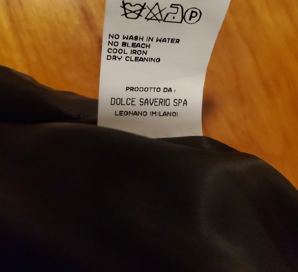 Dolce & Gabbana Women's Wool Mohair Lined Pea Coat EU Size 42 (US Size 10) - Picture 13 of 16